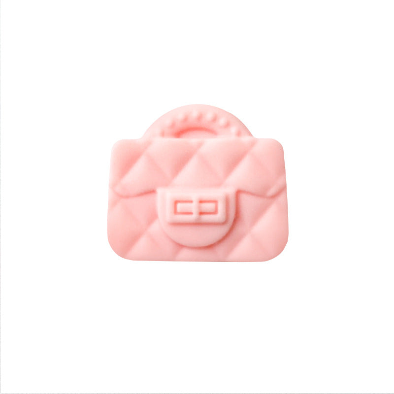 Wholesale 10PCS Silicone Backpack Shape Focal beads